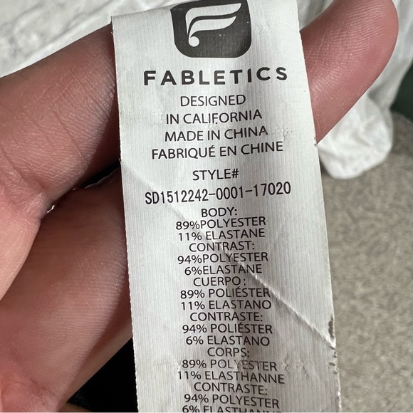 Fabletics Women's XS Parker Jumpsuit in Black. Boho Contemporary Athleisure EUC - Picture 11 of 12